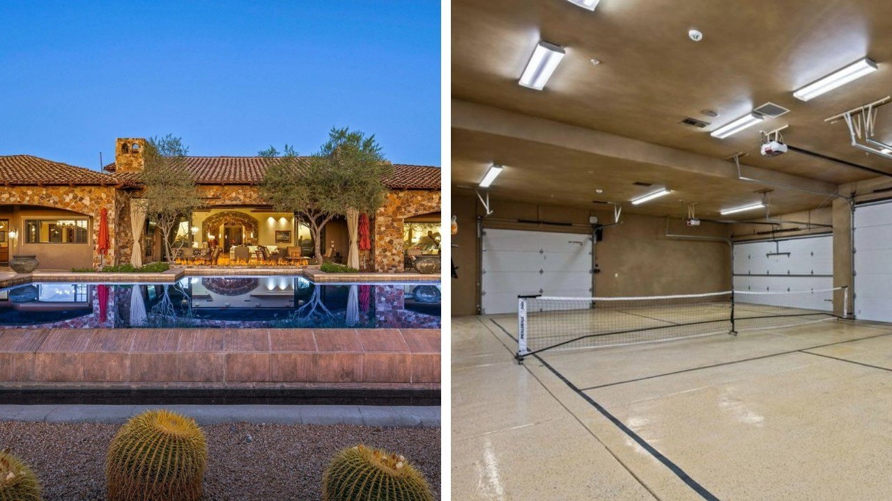 Pickleball Paradise! Staggering 12-Acre Scottsdale Estate With Its Own Indoor Court Hits the Market for $7.45 Million